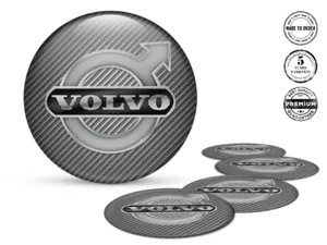 Volvo Adesivi Cupola Resina Edizione Etichette Ruota Lusso